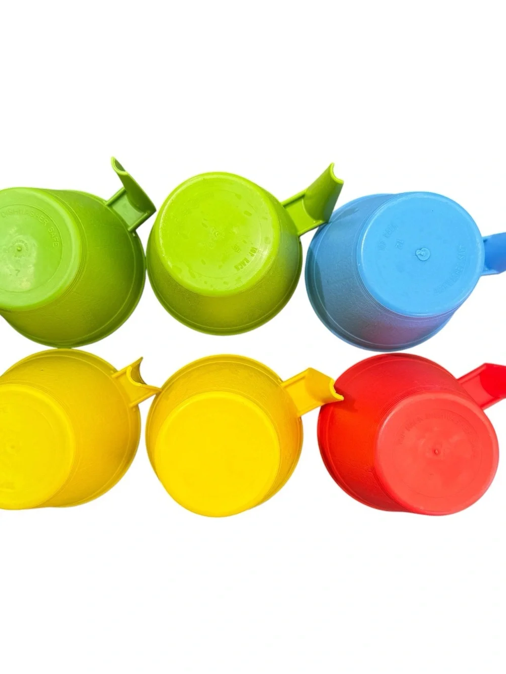 Vintage Retro Camping Mug Set of 6